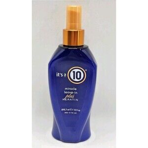 It's a 10 Miracle Leave-In Plus Keratin, 10 Fl Oz Bottle New